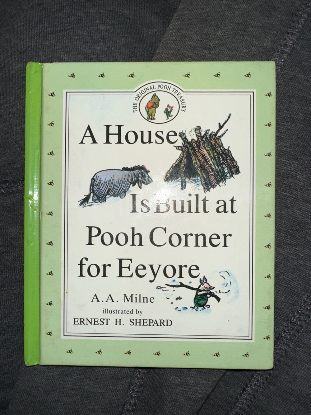 A house is built at Pooh corner for eeyore 1992 hardcover book